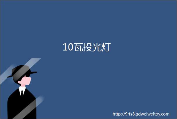 10瓦投光灯